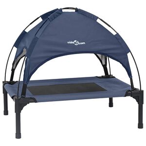 vidaXL Koeravoodi Tumesinine 62 x 48 x 61 cm Teras