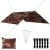 vidaXL &otilde;uepresent 3x2 m, kamoflaaž