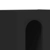 vidaXL &Ouml;&ouml;kapp Must 40 x 35 x 50 cm Tehispuit
