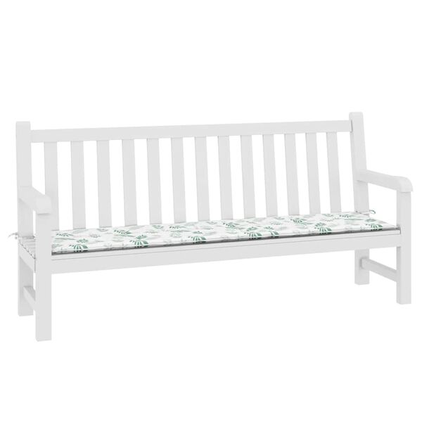 vidaXL aiapingi istmepadi, lehemuster, 200x50x4 cm, kangas