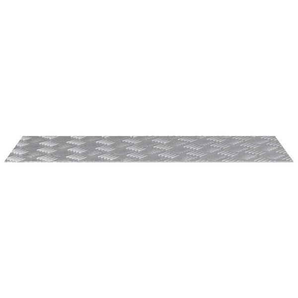 vidaXL Astme katte Ristk&uuml;lik 2 pcs H&otilde;bedane 80 x 30 cm Alumiinium