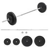 vidaXL kangi ja ketaste komplekt 30 kg