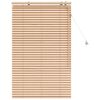 vidaXL Veneetsia rulo Tamme v&auml;limus 95 x 130 cm 35 mm