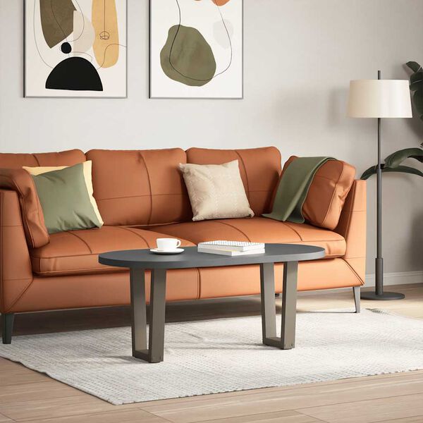 vidaXL kohvilaua jalad V-kujulised 2 tk, naturaalne teras, 38 x (42–43,3) cm, teras