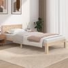 vidaXL voodiraam, m&auml;nnipuit, 100 x 200 cm