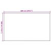 vidaXL telgimatt 300 x 600 cm antratsiithall