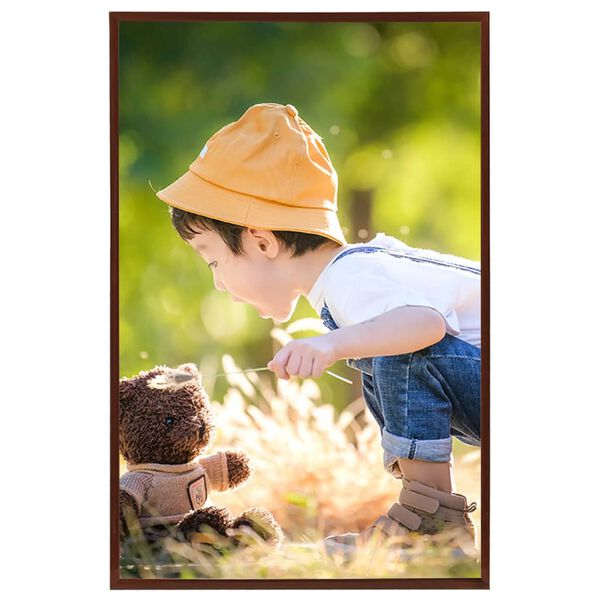 vidaXL pildiraami kollaaž 5 tk, seinale/lauale, pronks, 59,4x84 cm MDF