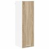 vidaXL Seinakapp ladustamisega Sonoma tamm 30 x 31 x 100 cm Tehispuit