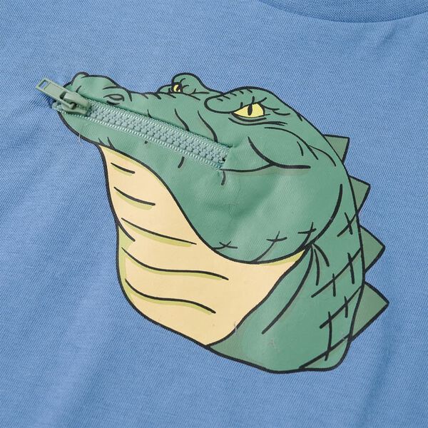 Laste T-s&auml;rk, sinine, 128