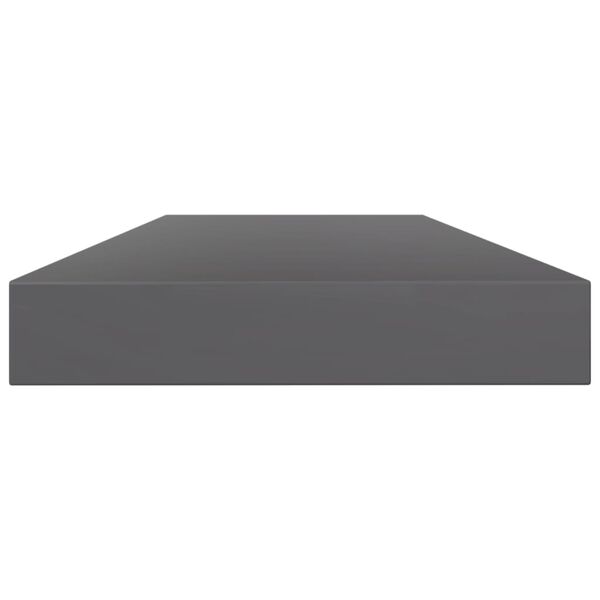 vidaXL riiuliplaadid 8 tk, hall, 80 x 10 x 1,5 cm, puitlaastplaat