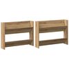 vidaXL Kinga kapp 2 tk 81 x 18 x 60 cm Tehispuit K&auml;sit&ouml;&ouml;puu