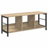 vidaXL Raamatukapp 3 tasandit 102 x 32 x 40,5 cm Tehispuit Sonoma tamm