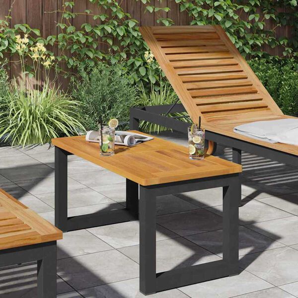 vidaXL Lauda peal Pruun 80 x 40 x 2 cm Tugev akatsiapuu