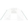 vidaXL kasvuhoone terasraamiga, valge, 42 m&sup2;, 14x3x2 m