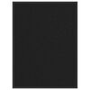vidaXL uksematt, must, 90 x 120 cm