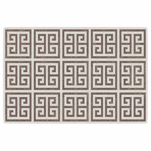 vidaXL toa- ja &otilde;uevaip, l&uuml;hikese narmaga, mitmev&auml;rviline, 120 x 180 cm