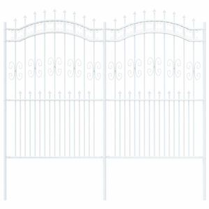 vidaXL Aiandus aiapaneel Valge 240 x 228 cm Pulberv&auml;rvitud Teras