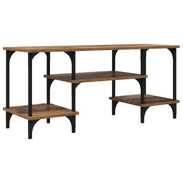 vidaXL Telerikapp Vana puit 102 x 35 x 45,5 cm