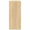 vidaXL raamaturiiul, Sonoma tamm, 60x30x71,5 cm, ehituspuit