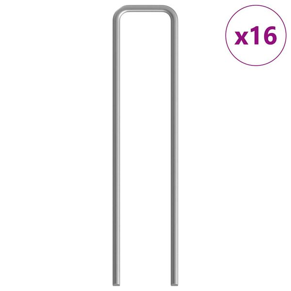 vidaXL K&uuml;&uuml;liku Aedik H&otilde;bedane 400 x 78 x 78 cm Tsinkteras