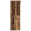 vidaXL Pesumasina kapp uksega Vana puit 67,5 x 68 x 200 cm Tehispuit