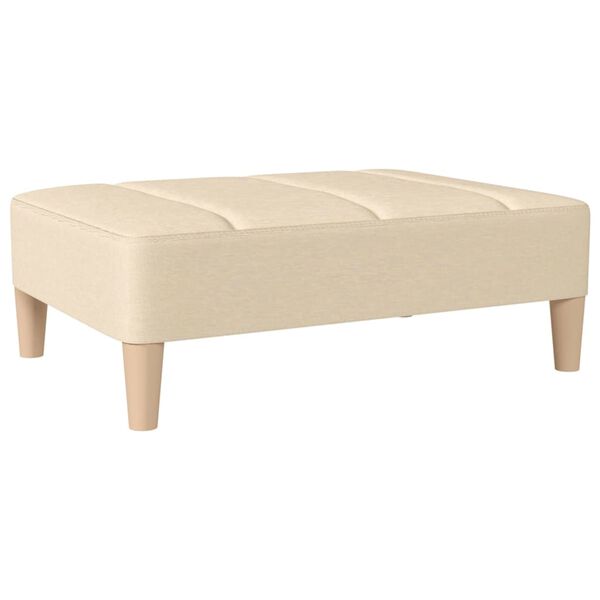 vidaXL jalapink, kreemjas 78x56x32 cm kangas