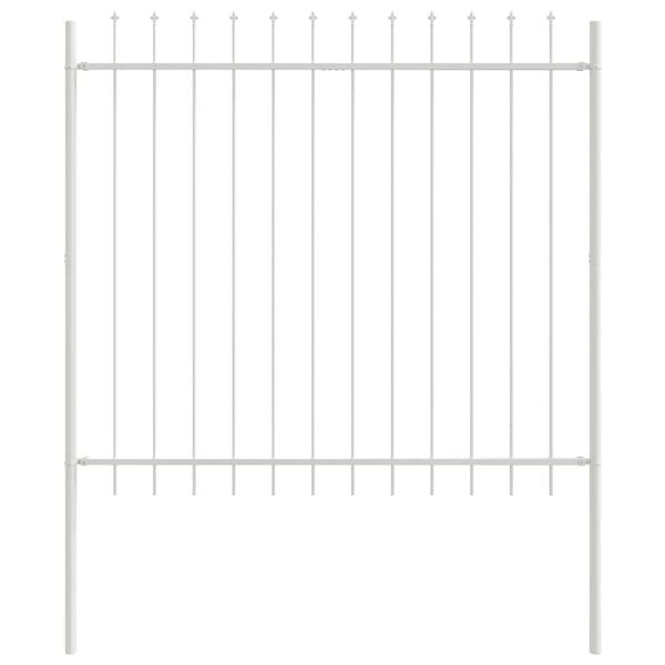 vidaXL Aiandus aiapaneel Valge 1,7 x 1,5 m Pulberkattega teras