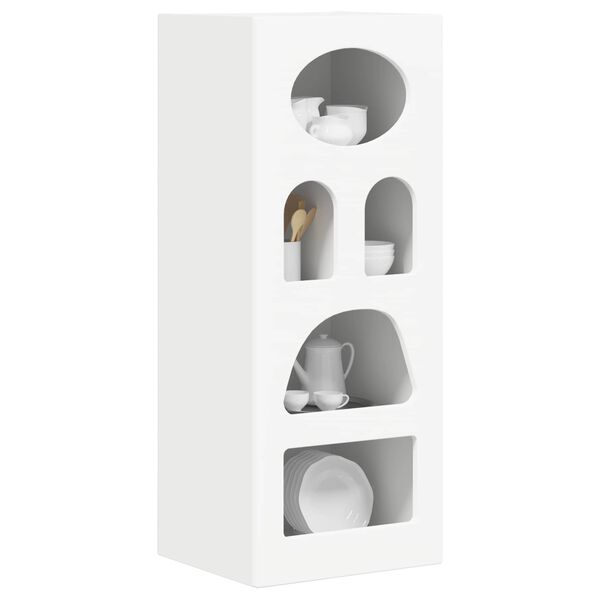 vidaXL K&otilde;ide Valge 40 x 35 x 100,5 cm Tehispuit