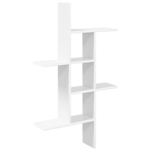 vidaXL Seinariiul Valge 61 x 15 x 102 cm Tehispuit