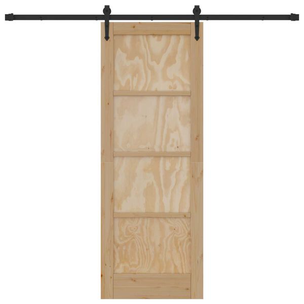 vidaXL Libisev uks ORKDAL Pruun 73,5 x 198,5 cm Tahke m&auml;nd