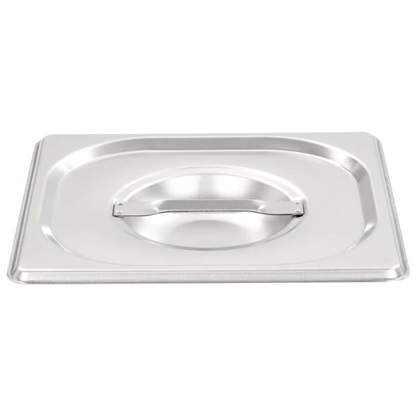 Kaaned GN 1/6 pannile, 8 tk, roostevaba teras