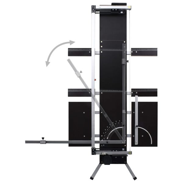 vidaXL vahtplasti lõikur alumminiumjalgadega 200 W