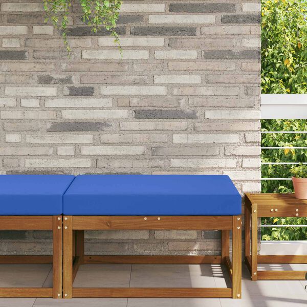 vidaXL V&auml;lim&ouml;&ouml;blitugi patja T&uuml;rkiis 80 x 80 x 8 cm Pol&uuml;ester