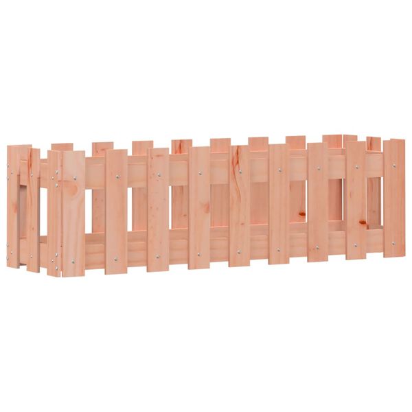 vidaXL aia disainiga kõrgendatud taimelava, 100x30x30 cm, ebatsuuga