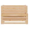 vidaXL väljatõmmatav päevavoodi, männipuit 2x(90x200) cm