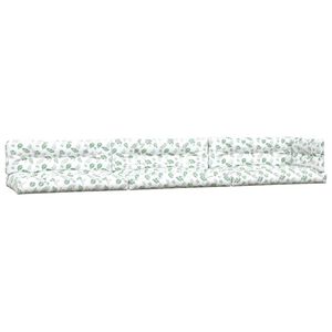 vidaXL euroaluse istmepadjad 7 tk, lehemustriga, kangas