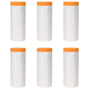 vidaXL Tolmuplaat kleeplindiga 6 pcs L&auml;bipaistev 270 x 1600 cm HDPE