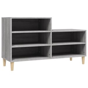 vidaXL kingakapp, hall Sonoma tamm, 102x36x60 cm, tehispuit