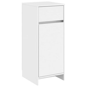 vidaXL Vannitoa kapp Valge 35 x 36,5 x 85 cm Tehispuit