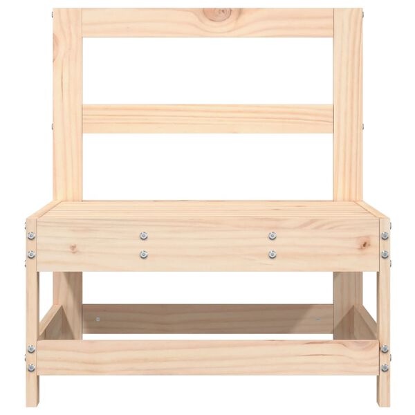 vidaXL aia keskmised diivanid, 2 tk, m&auml;nnipuit