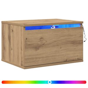 vidaXL Seinale kinnitatav &ouml;&ouml;kapp K&auml;sit&ouml;&ouml;puu 50 x 36 x 30 cm Tehispuit