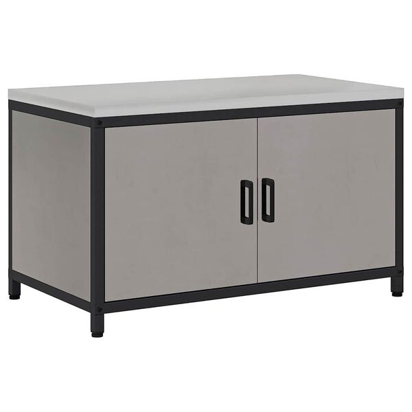 vidaXL K&ouml;&ouml;givarude s&auml;ilitamine riiuliga Rooste 60 x 50 x 92 cm Teras