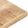 vidaXL lauaplaat tugevast mangopuidust 15&ndash;16 mm 80 x 80 cm