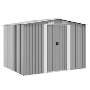 vidaXL aiakuur metallist 257 x 205 x 178 cm, hall