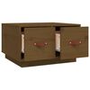 vidaXL kohvilaud, meepruun, 60 x 53 x 35 cm, männipuit