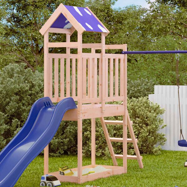 vidaXL M&auml;ngutorni Pruun 52,5 x 110,5 x 215 cm Tugev Douglas'i puit