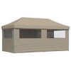 vidaXL Peotelk Pop-up Pruunikashall 580 x 292 x 315 cm Oxfordi kangas