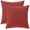 vidaXL Diivanipadi 2 pcs HEERLEN Veinpunane 30 x 30 cm Pol&uuml;ester