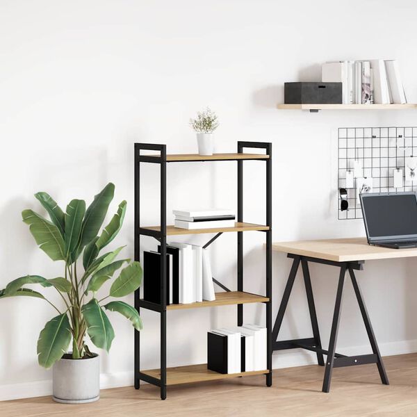 vidaXL Raamatukapp K&auml;sit&ouml;&ouml;puu 60 x 30 x 120 cm Tehispuit