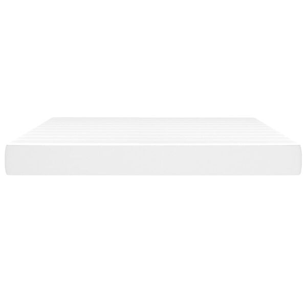 vidaXL vedrumadrats, valge, 180x200x20 cm, kunstnahk